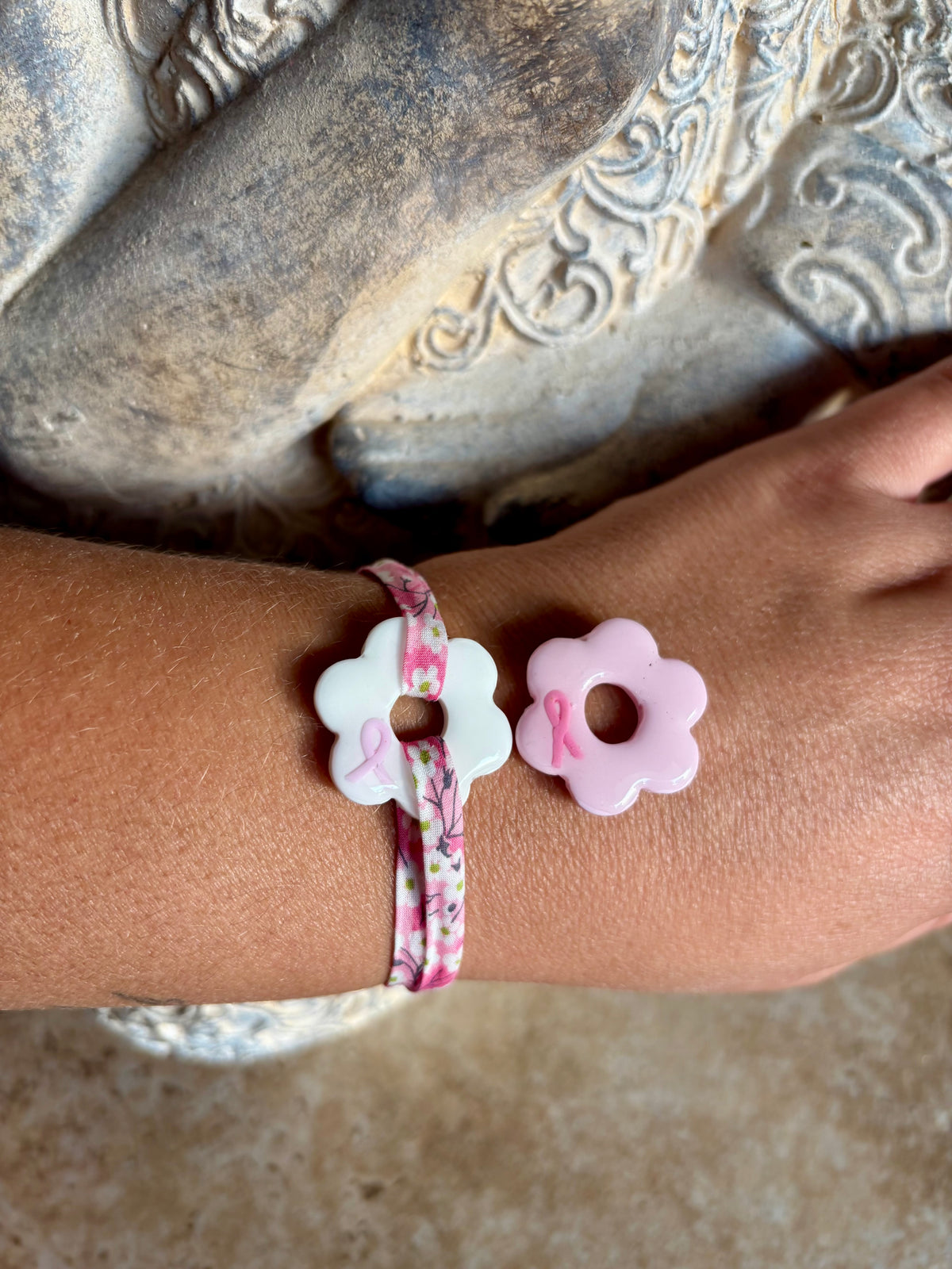 Bracelet Liberty octobre rose